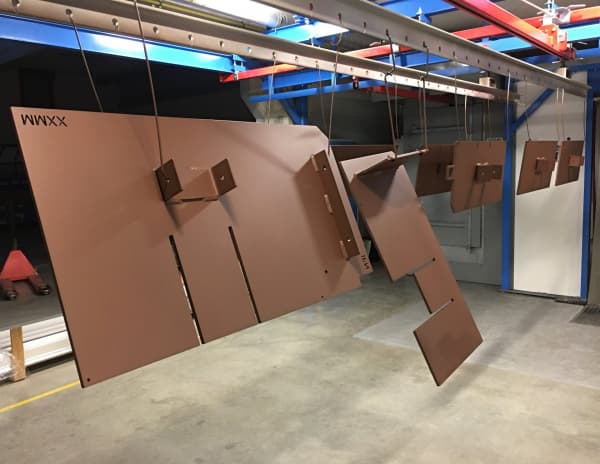 Stair painting process - 2